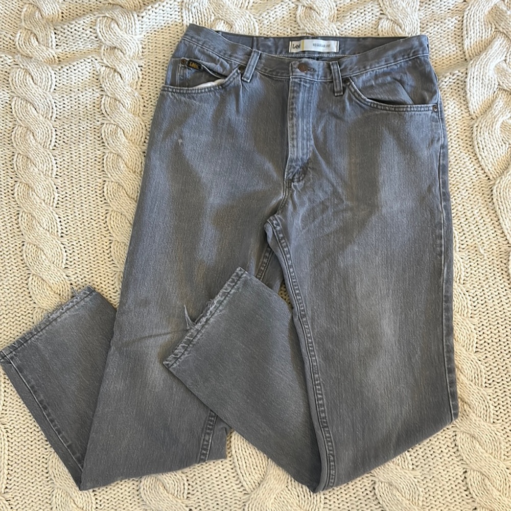 Lee Regular Fit Light Grey Jean